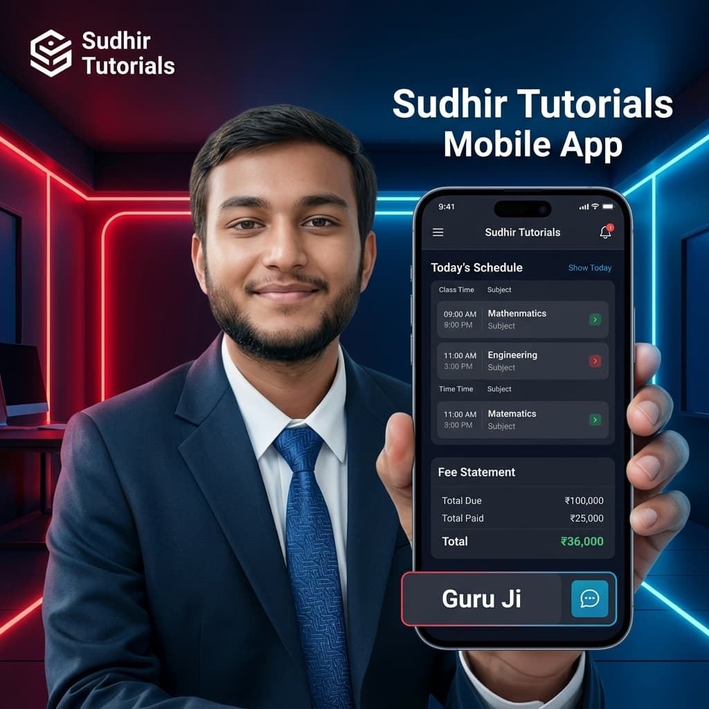 Sudhir Sir and the Mobile App